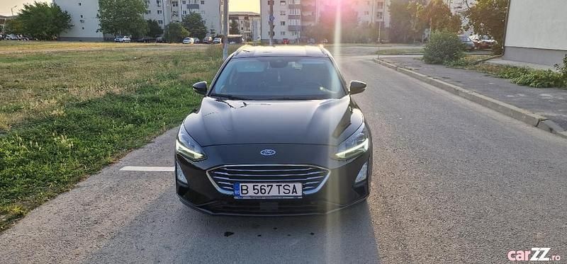 Negru Utilizat 2019 Ford Focus Break | 11.600 EUR (Puțin scump) - Imagine 1/4