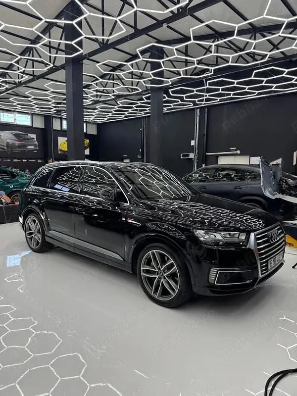 Negru Utilizat 2018 Audi Q7 SUV | 29.800 EUR - Imagine 1/4
