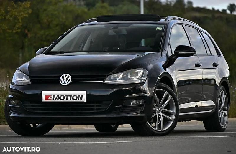 Culoarenegru Utilizat 2015 VW Golf VII Comfortline Break | 7.950 EUR (Preț OK) - Imagine 1/4