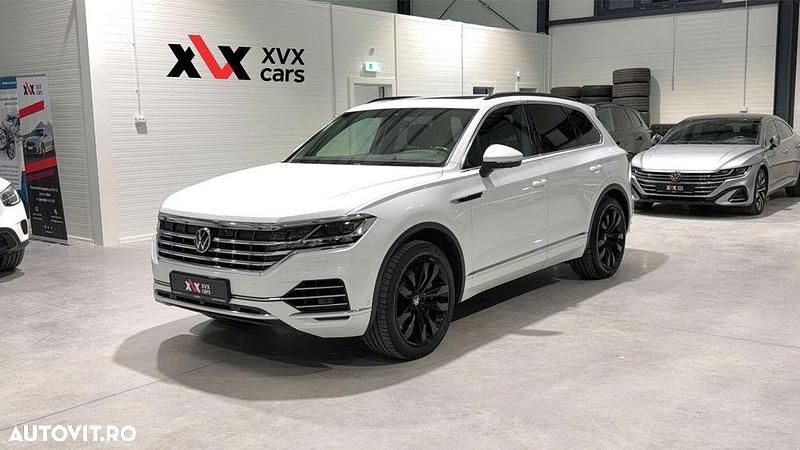 Culoarealb Utilizat 2021 VW Touareg Elegance SUV | 49.200 EUR (Preț OK) - Imagine 1/4