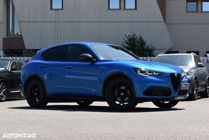 Albastru Utilizat 2023 Alfa Romeo Stelvio Veloce SUV | 44.649 EUR (Scump) - Imagine 1/4