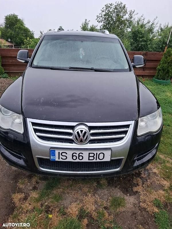 Negru Utilizat 2007 VW Touareg SUV | 4.700 EUR (Super Preț) - Imagine 1/4