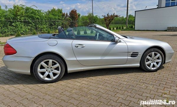 Second-hand Mercedes SL500 306 CP (225 kW) 2003 Argint Cabrio
