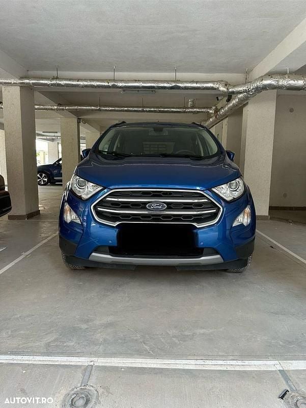 Albastru Utilizat 2019 Ford Ecosport Titanium SUV | 12.800 EUR (Preț OK) - Imagine 1/4