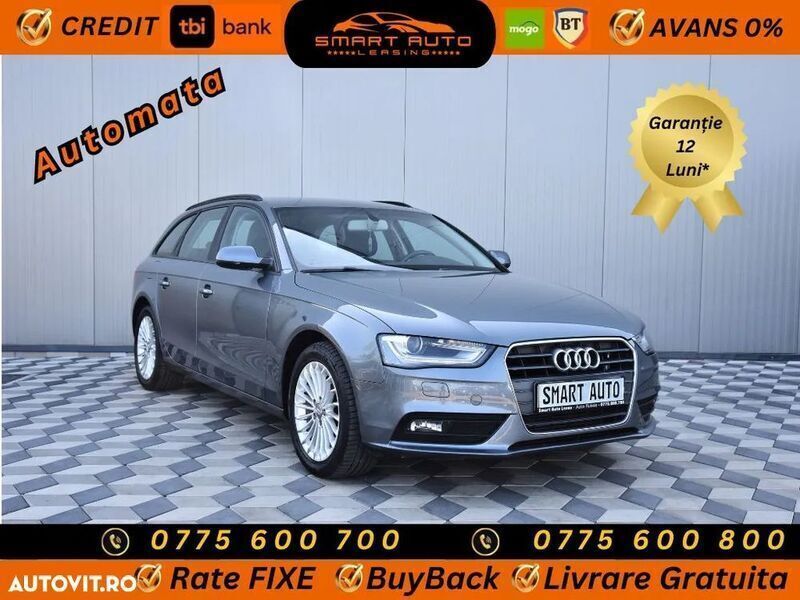 Gri Utilizat 2015 Audi A4 Attraction Break | 11.184 EUR (Preț OK) - Imagine 1/4