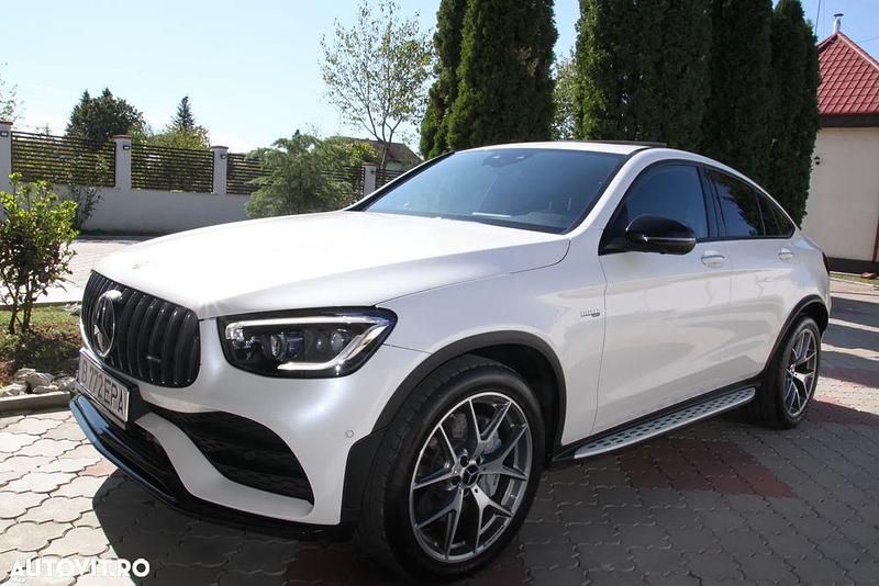 Culoarealb Utilizat 2020 Mercedes GLC43 AMG AMG Coupe | 53.500 EUR (Scump) - Imagine 1/4