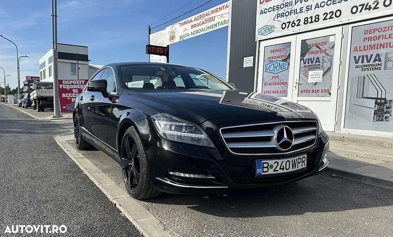 Negru Utilizat 2012 Mercedes CLS250 Coupe | 12.990 EUR - Imagine 1/4