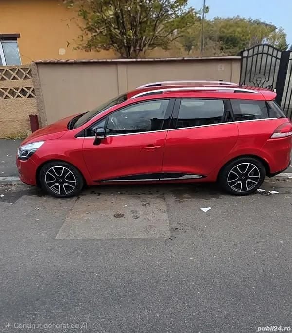 Rosu Utilizat 2016 Renault Clio GrandTour Break | 6.500 EUR (Preț bun) - Imagine 1/4