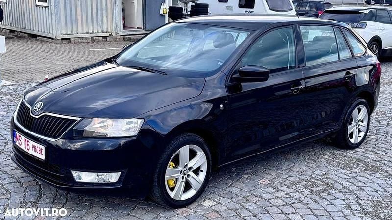 Culoarenegru Second-hand 2014 Skoda Rapid Hatchback | 6.999 EUR (Preț OK) - Imagine 1/4