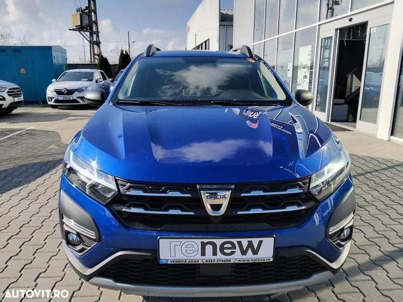 Second-hand Dacia Sandero Expression 90 CP (66 kW) 2022 Culoarealbastru