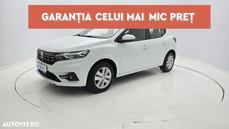 Alb Utilizat 2022 Dacia Sandero Comfort Hatchback | 10.750 EUR (Preț OK) - Imagine 1/3
