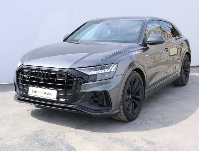 Gri mediu normal Utilizat 2022 Audi Q8 SUV | 71.900 EUR (Puțin scump) - Imagine 1/4