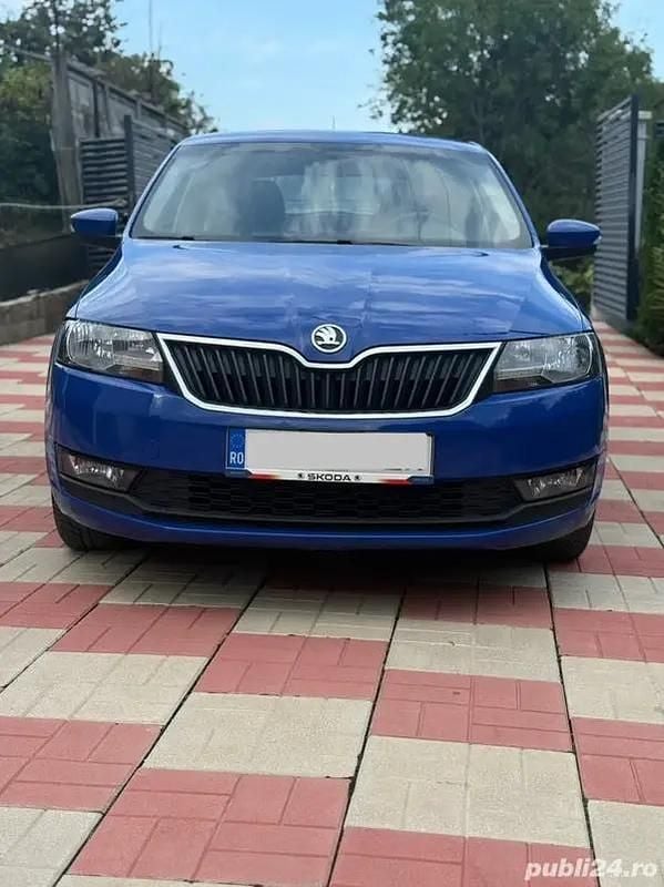 Albastru Utilizat 2019 Skoda Rapid Hatchback | 6.500 EUR (Preț bun) - Imagine 1/4