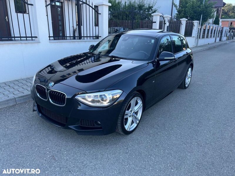 Negru Utilizat 2015 BMW 118 Sport Line Hatchback | 7.490 EUR (Puțin scump) - Imagine 1/4