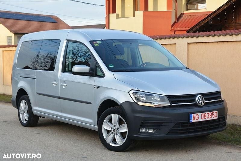 Second-hand VW Caddy 150 CP (110 kW) 2017 Culoareargint Monovolum