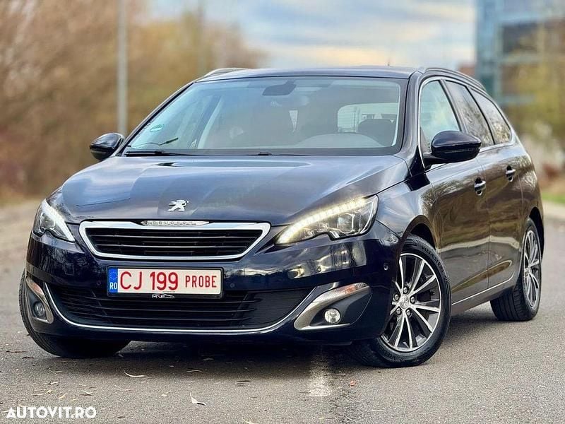 Culoarealbastru Utilizat 2016 Peugeot 308 Allure Break | 7.999 EUR (Preț OK) - Imagine 1/4