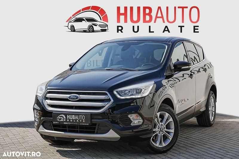Negru Utilizat 2019 Ford Kuga Trend SUV | 13.300 EUR (Preț bun) - Imagine 1/4