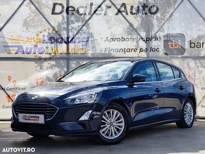 Second-hand Ford Focus Titanium 150 CP (110 kW) 2020 Culoarealbastru Berlinǎ