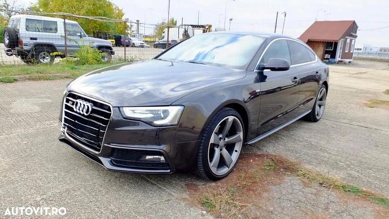 Culoaregri Utilizat 2014 Audi A5 Sportback S-Line Hatchback | 12.900 EUR (Preț OK) - Imagine 1/4