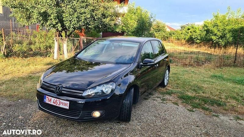 Negru Utilizat 2009 VW Golf VI Style Hatchback | 4.790 EUR (Preț OK) - Imagine 1/4