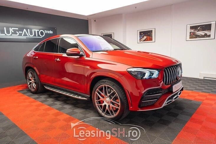 Roșu Utilizat 2023 Mercedes GLE53 AMG AMG Coupe | 89.000 EUR (Super Preț) - Imagine 1/4