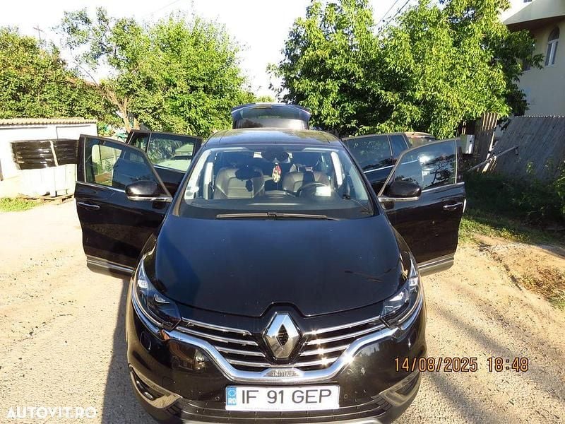Culoarenegru Utilizat 2015 Renault Espace Initiale Paris Monovolum | 12.550 EUR (Preț OK) - Imagine 1/4