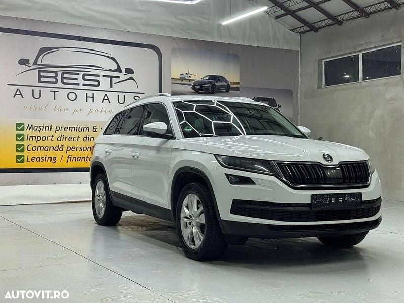 Second-hand Skoda Kodiaq 150 CP (110 kW) 2019 Culoarealb SUV
