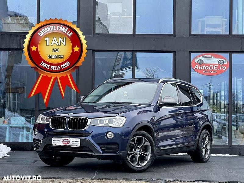 Second-hand BMW X3 Comfort Edition 190 CP (139 kW) 2016 Culoarealbastru SUV
