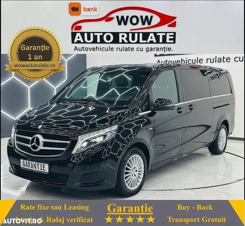 Second-hand Mercedes V250 Edition 190 CP (139 kW) 2017 Culoarenegru Monovolum