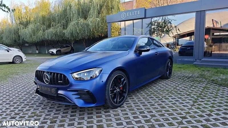 Culoarealbastru Utilizat 2021 Mercedes E53 AMG AMG Coupe | 58.328 EUR - Imagine 1/4