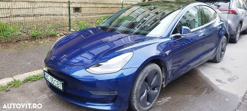 Albastru Utilizat 2020 Tesla Model 3 Berlinǎ | 17.800 EUR (Preț bun) - Imagine 1/4