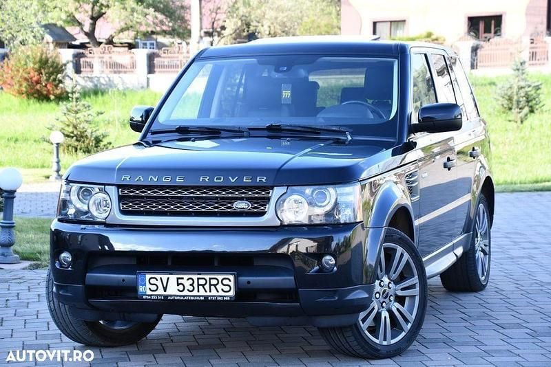 Negru Utilizat 2011 Land Rover Range Rover Sport SE SUV | 11.000 EUR (Preț OK) - Imagine 1/4