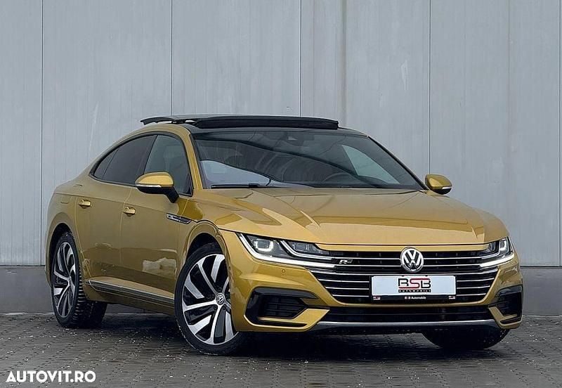 Culoaregalbeuriu Second-hand 2017 VW Arteon R-line Berlinǎ | 20.900 EUR (Preț OK) - Imagine 1/4