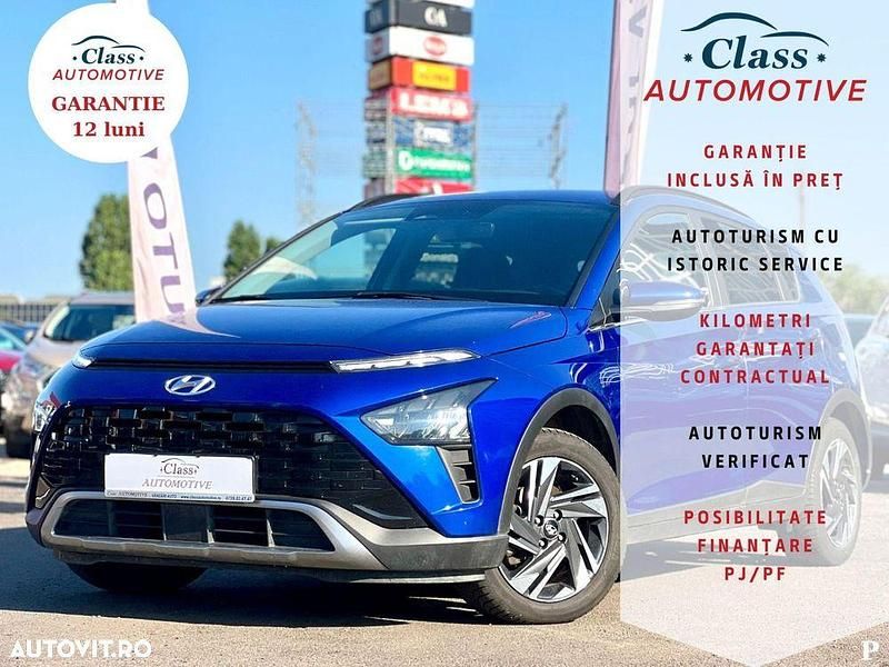 Albastru Utilizat 2022 Hyundai Bayon SUV | 12.990 EUR - Imagine 1/4