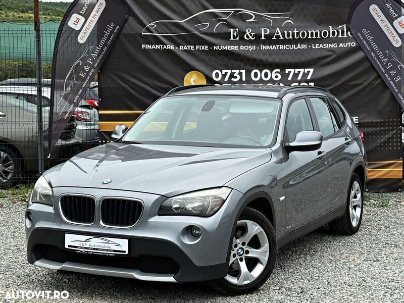 Gri Utilizat 2011 BMW X1 xLine SUV | 6.400 EUR (Preț bun) - Imagine 1/4