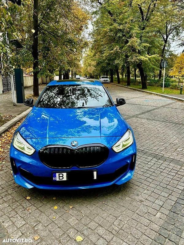 Second-hand BMW 128 M Performance 265 CP (194 kW) 2021 Culoarealbastru Hatchback