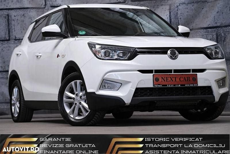 Culoarealb Utilizat 2016 Ssangyong (KGM) Tivoli Sapphire SUV | 9.750 EUR (Preț OK) - Imagine 1/4