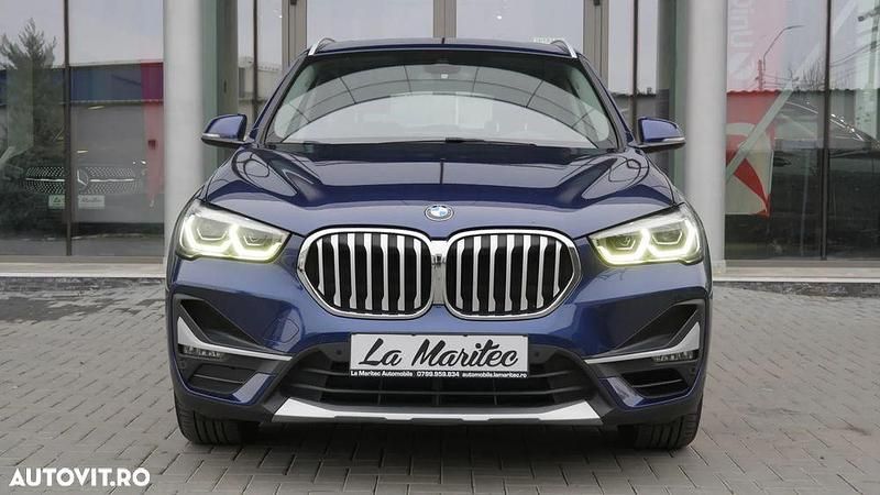 Culoarealbastru Utilizat 2020 BMW X1 xLine SUV | 22.385 EUR (Preț OK) - Imagine 1/4