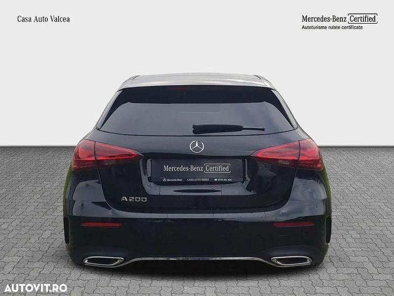 Second-hand Mercedes A200 163 CP (119 kW) 2023 Negru Hatchback