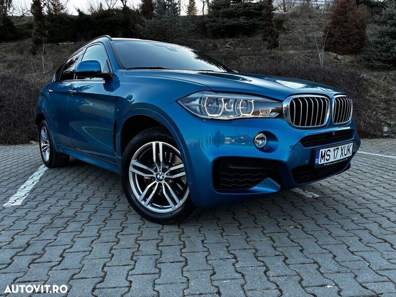 Albastru Utilizat 2018 BMW X6 SUV | 30.500 EUR (Preț OK) - Imagine 1/4