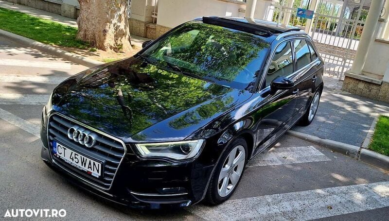 Negru Utilizat 2014 Audi A3 Sportback Attraction Hatchback | 8.950 EUR - Imagine 1/4
