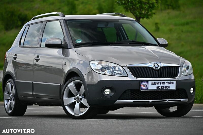Galbeuriu Utilizat 2014 Skoda Fabia Hatchback | 5.299 EUR (Preț bun) - Imagine 1/4
