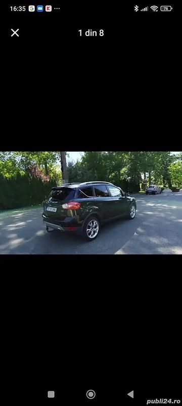 Second-hand Ford Kuga SE 163 CP (119 kW) 2012 Negru SUV