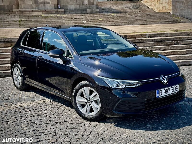 Negru Utilizat 2023 VW Golf VIII Life Hatchback | 20.500 EUR (Preț OK) - Imagine 1/4