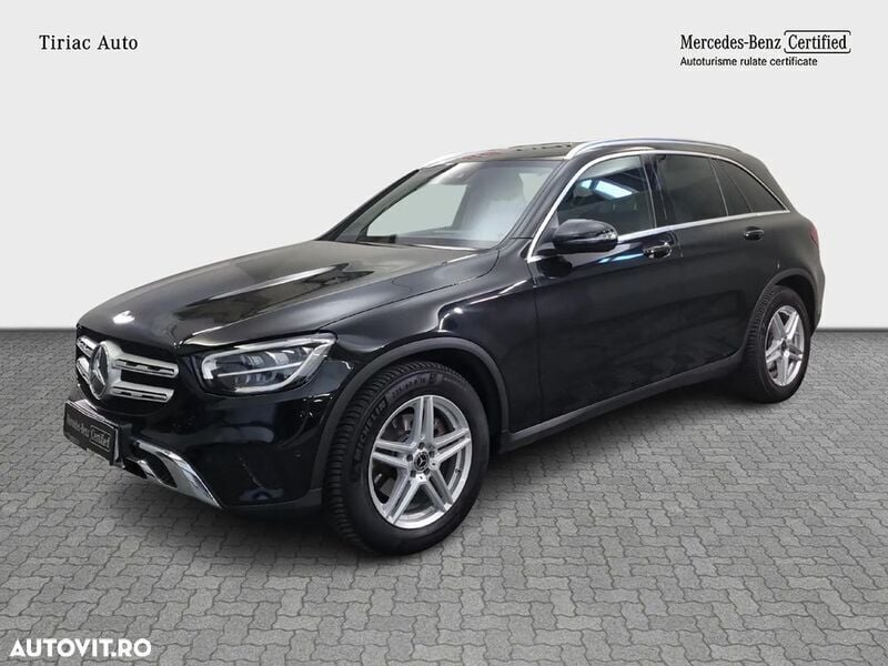 Negru Utilizat 2020 Mercedes GLC200 SUV | 33.000 EUR (Preț OK) - Imagine 1/3