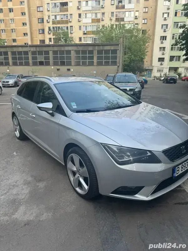 Argintiu Utilizat 2014 Seat Leon Break | 5.400 EUR (Preț OK) - Imagine 1/4