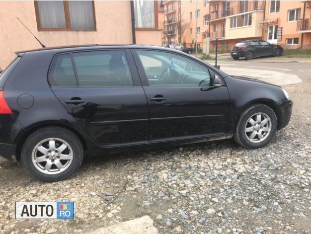 Negru Utilizat 2008 VW Golf VI United Hatchback | 4.750 EUR (Puțin scump) - Imagine 1/4