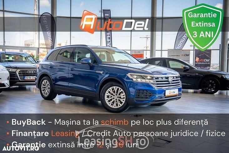 Albastru Utilizat 2019 VW Touareg Elegance SUV | 41.000 EUR (Puțin scump) - Imagine 1/4