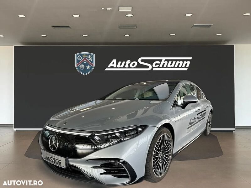 Argint Utilizat 2021 Mercedes EQS580 Edition 1 Berlinǎ | 78.638 EUR - Imagine 1/4