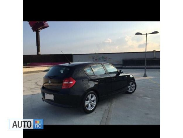 Second-hand BMW 116 115 CP (84 kW) 2007 Negru Hatchback
